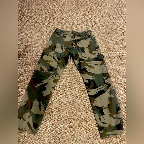 Men’s wrangler cargo army pants - Picture 2 of 3